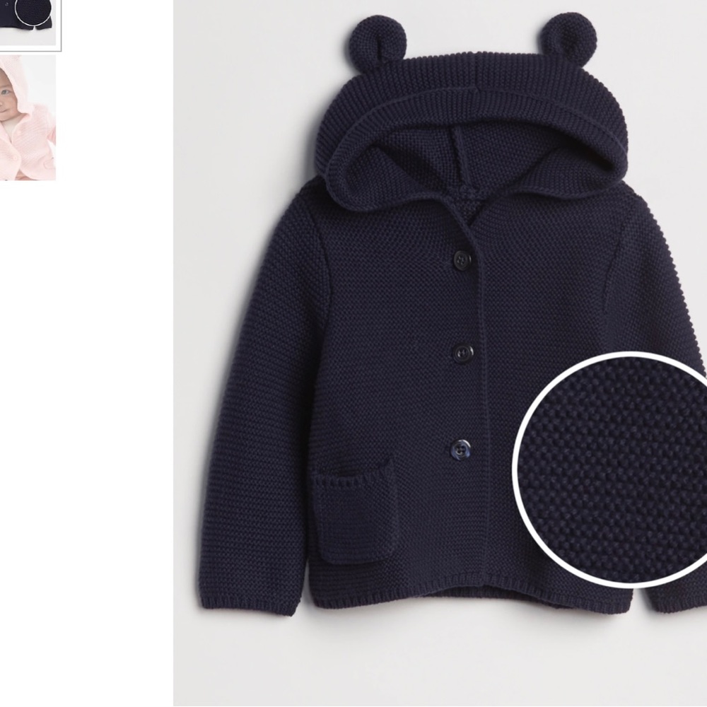 Gap navy hooded Cardigan sweaters